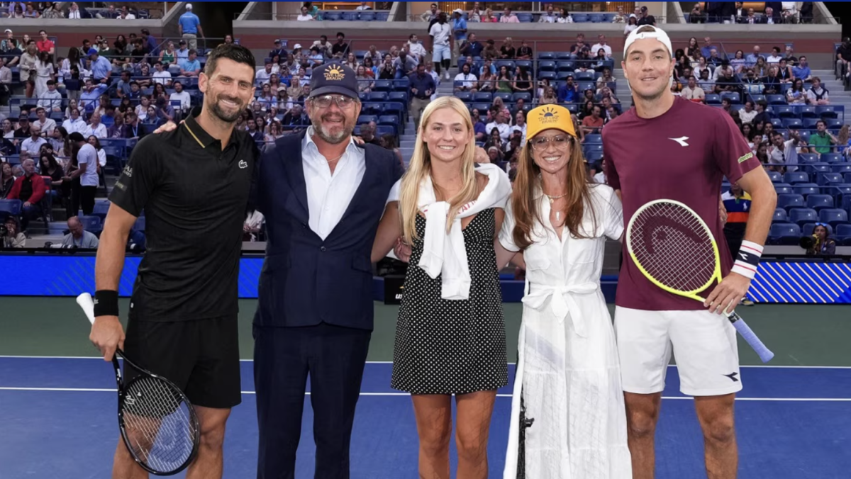 LIVE LIKE BRAUN FOUNDATION at this year's US Open