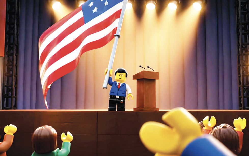 AMERICAN PRIDE with Loyola-created state propoganda