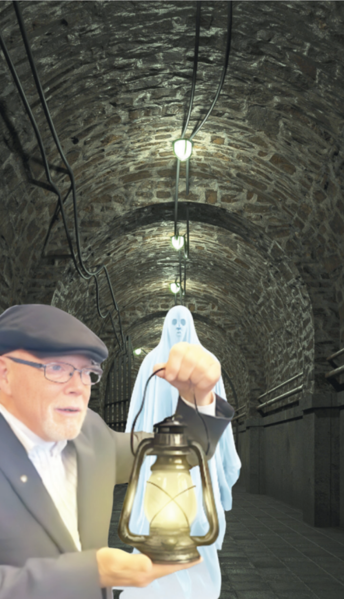 MR. HAYES CONTINUES TO EXPLORE LOYOLA'S MYSTERIES